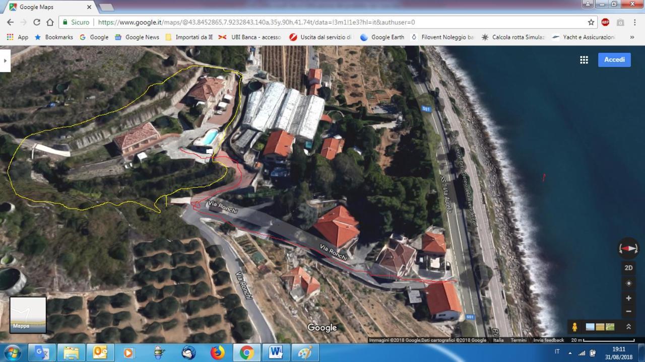 Villa Del Mare Ligure Terme & Spa Piscina A 37 Gradi سانتو ستيفانو أل ماري المظهر الخارجي الصورة